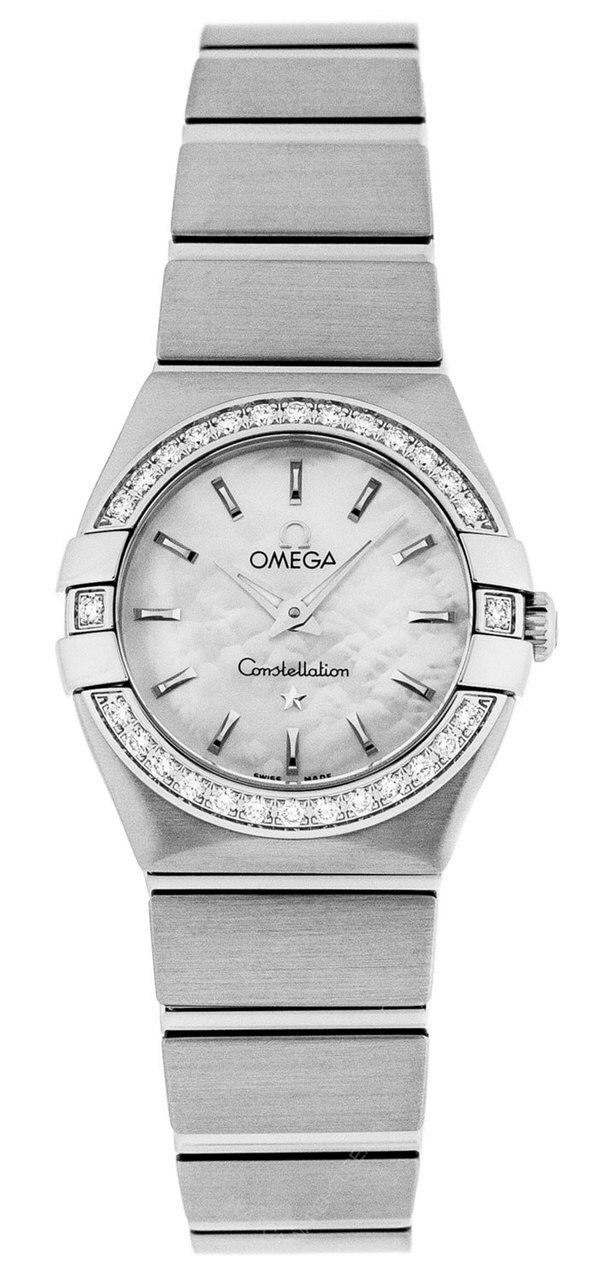 OMEGA Watches CONSTELLATION 24MM DIAMOND MOP WOMEN'S WATCH 123.15.24.60.05.001 - Click Image to Close